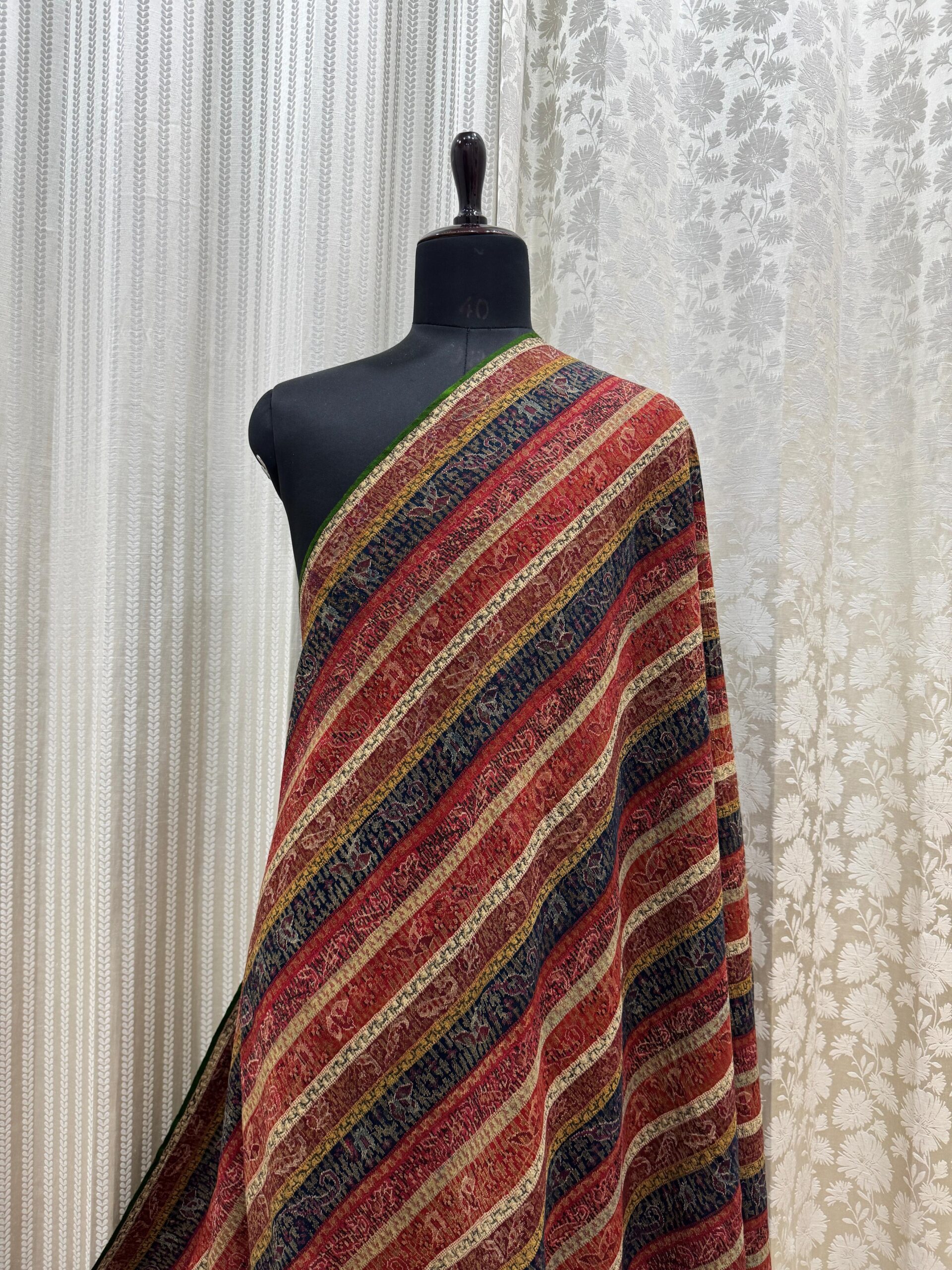 Khatrash Jamawar Pashmina Shawl – Kashmiri Luxury for Gentlemen
